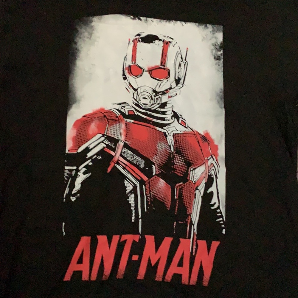 Marvel Large Ant-Man T-Shirt Black NWT - Picture 2 of 4